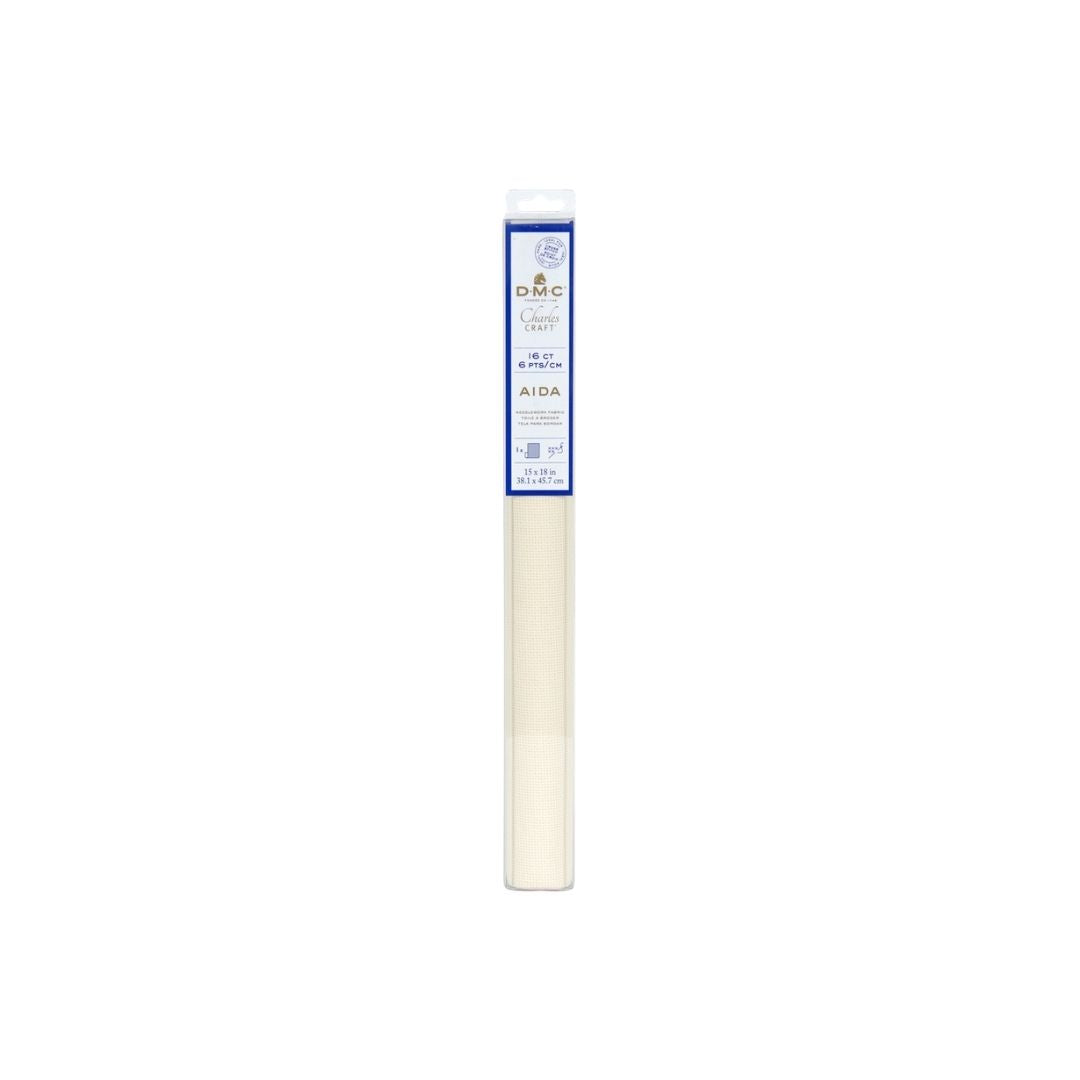 DMC Aida 16ct Fabric (Pre-Cut) (Ecru)