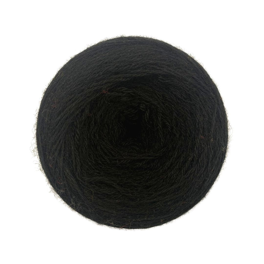 Handmayk Pure Wool Lace Yarn (Black)