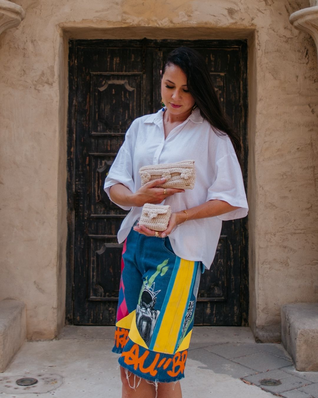 Crochet a Clutch Bag with Celebrity Multidisciplinary Artist Anna Claudia Rosinelli