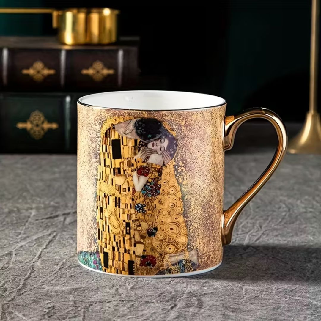 Handmayk Bone China Mug (The Kiss)