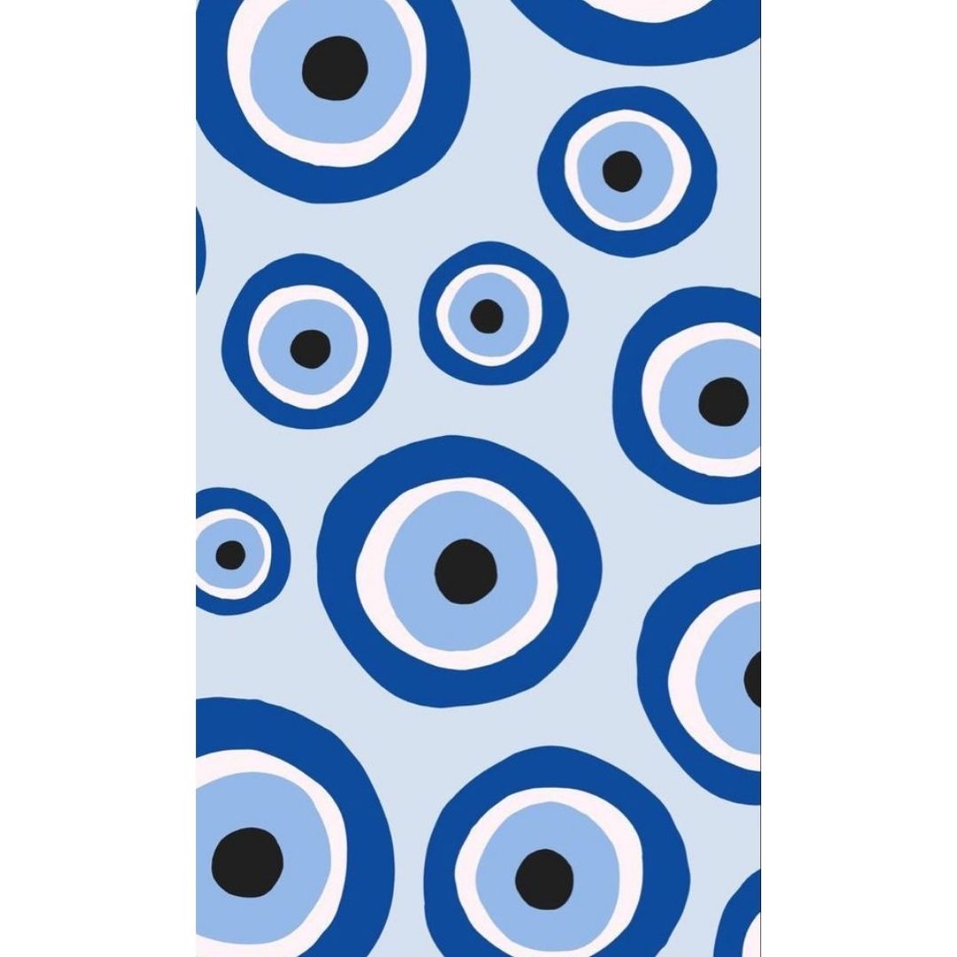 Hand Tufted Rug - Evil Eye