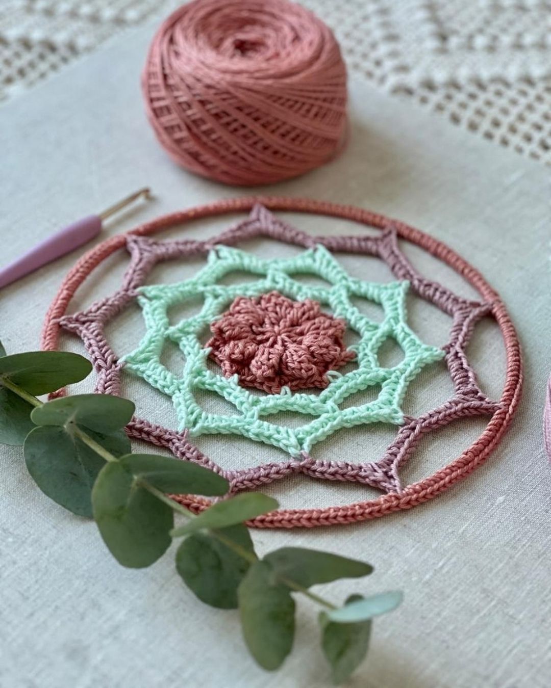 Crochet a Mandala with Artist Vivian Porto