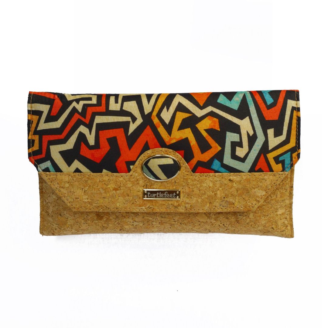 Turtlefeet Party Turtle Clutch - Abstract