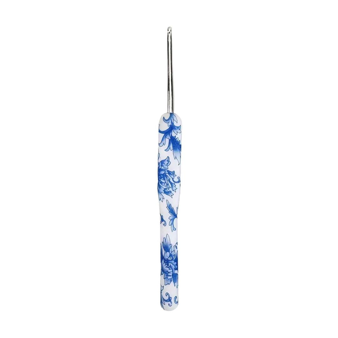 Handmayk Patterned Blue Crochet Hook (2.5mm)