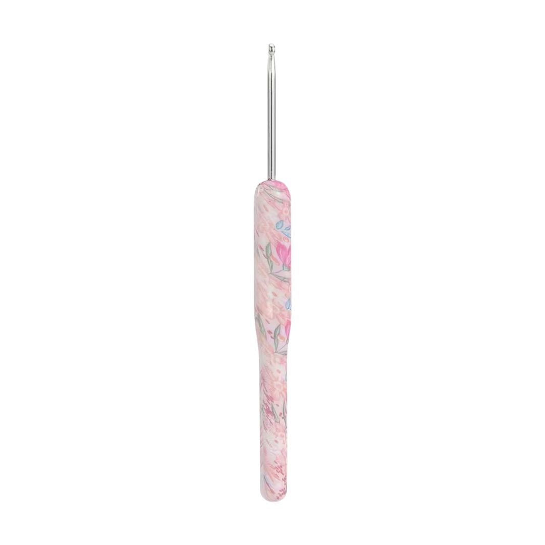 Handmayk Patterned Pink Crochet Hook (2.5mm)