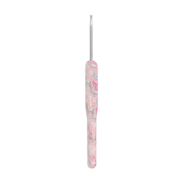 Handmayk Patterned Pink Crochet Hook (2.5mm)