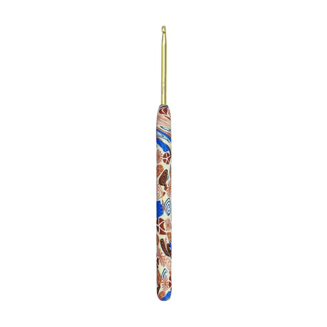 Handmayk Patterned Ceramic Crochet Hook (2.75mm)