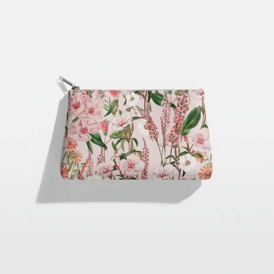 Handmayk Multi-Purpose Polyester Fabric (Pre-Cut) - Floral Collection (Blooming Pink)