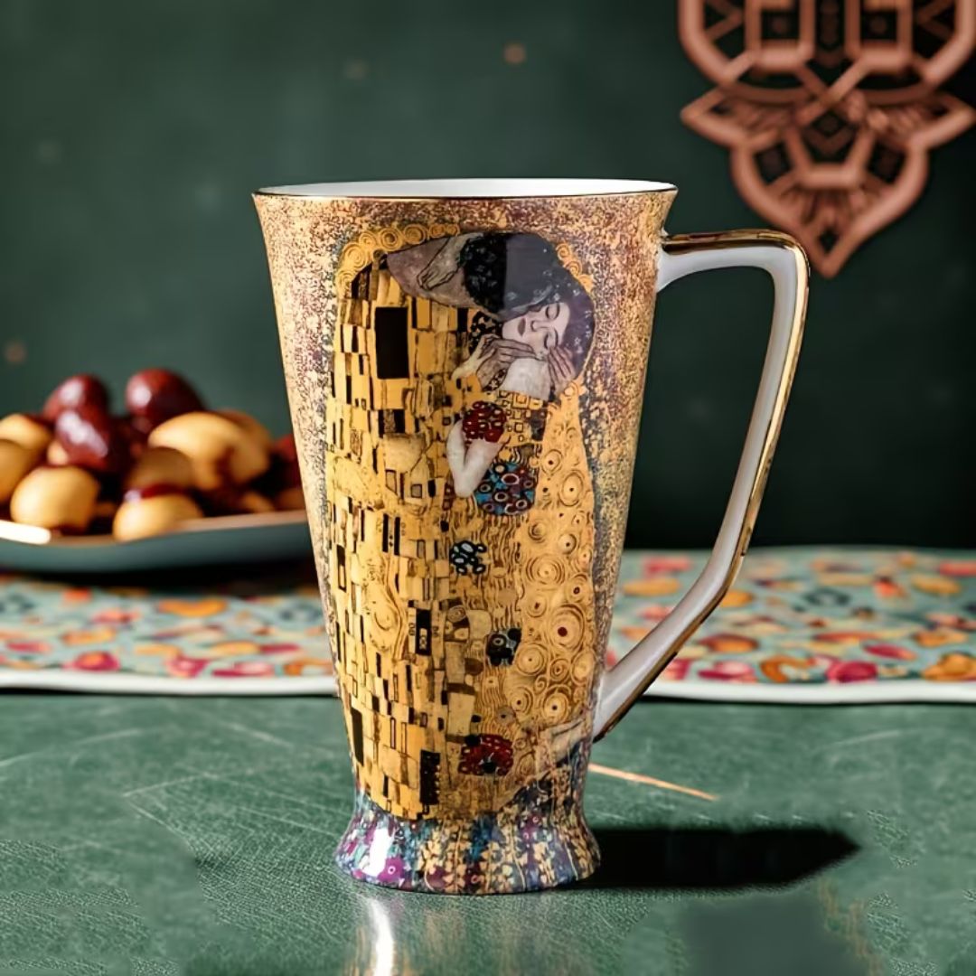 Handmayk Bone China Tumbler (The Kiss)