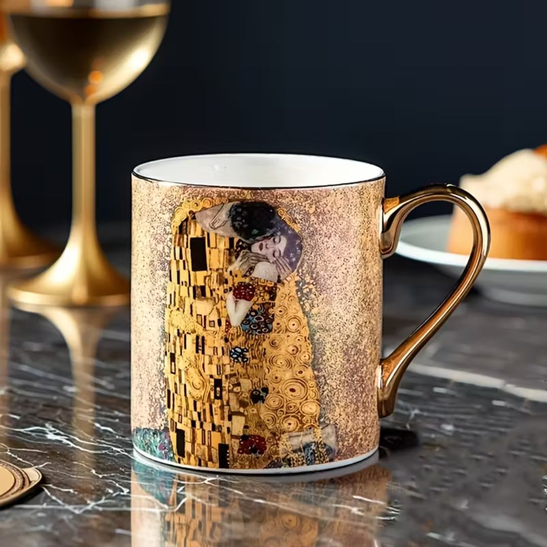 Handmayk Bone China Mug (The Kiss)