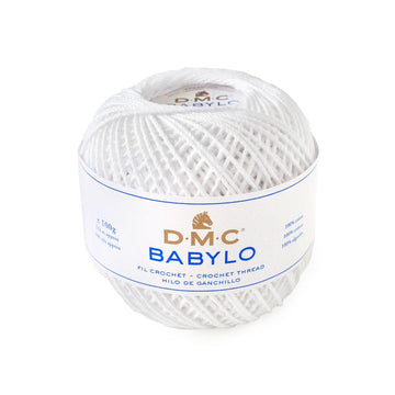 DMC Babylo 3 Crochet Thread (Blanc)