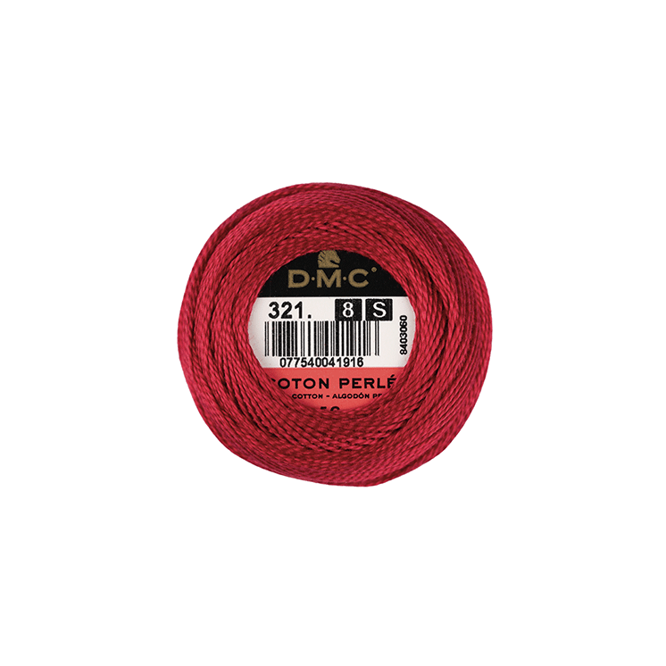 DMC Coton Perlé 8 Embroidery Thread (321)