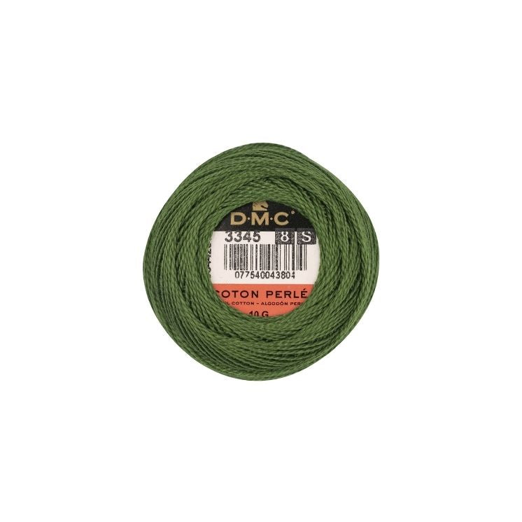DMC Coton Perlé 8 Embroidery Thread (3345)