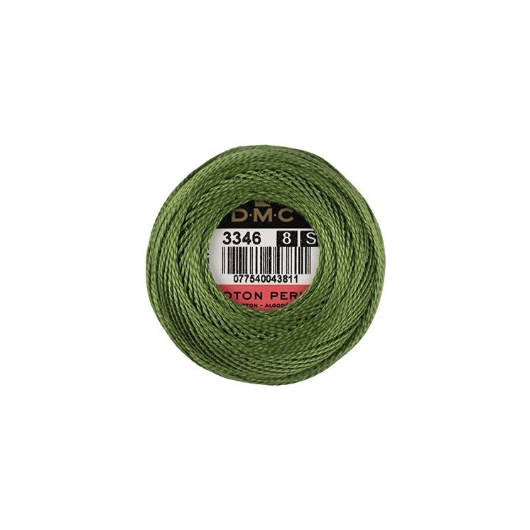 DMC Coton Perlé 8 Embroidery Thread (3346)