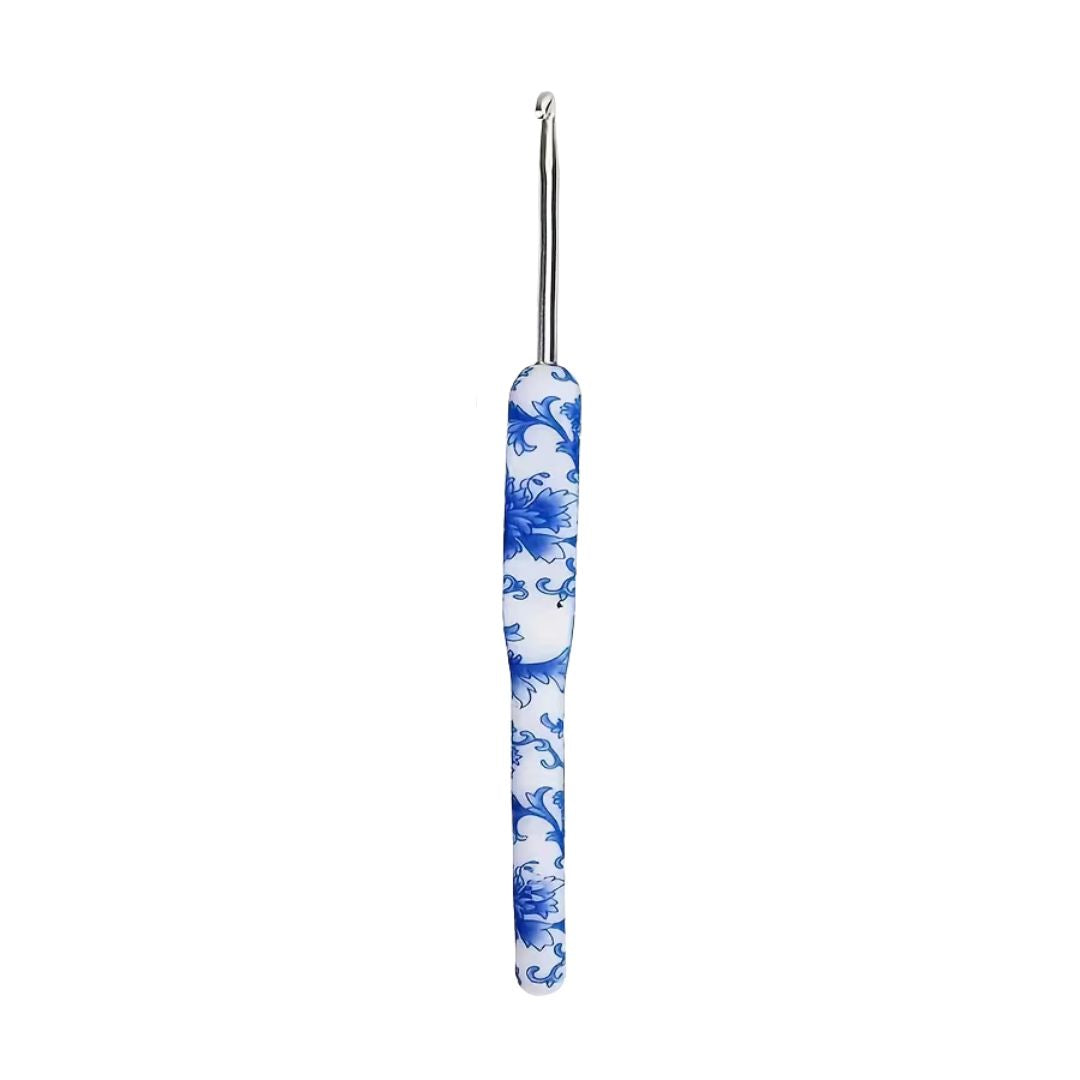 Handmayk Patterned Blue Crochet Hook (3.5mm)