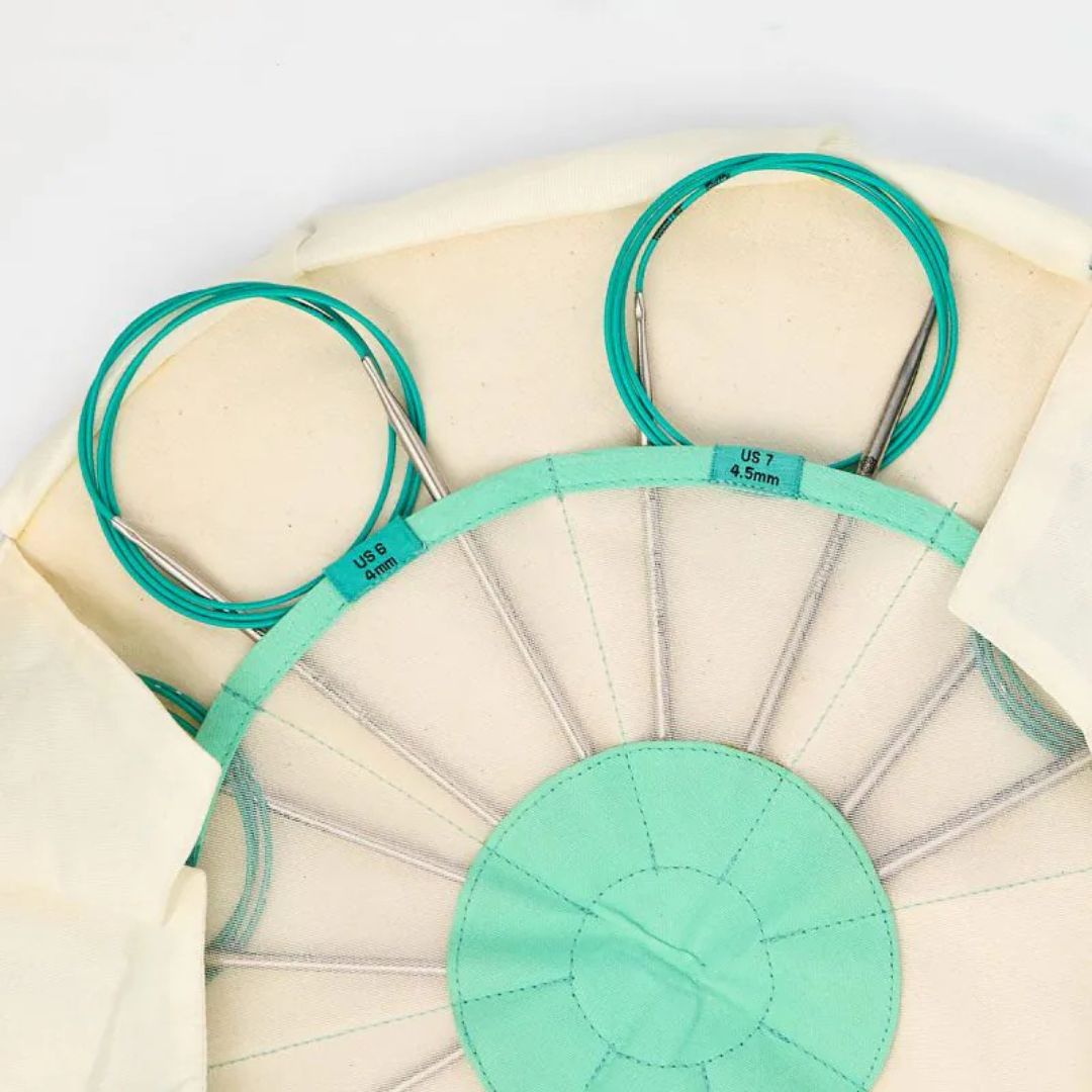 KnitPro The Mindful Collection Serene Fixed Circular Knitting Needles Set (100cm)