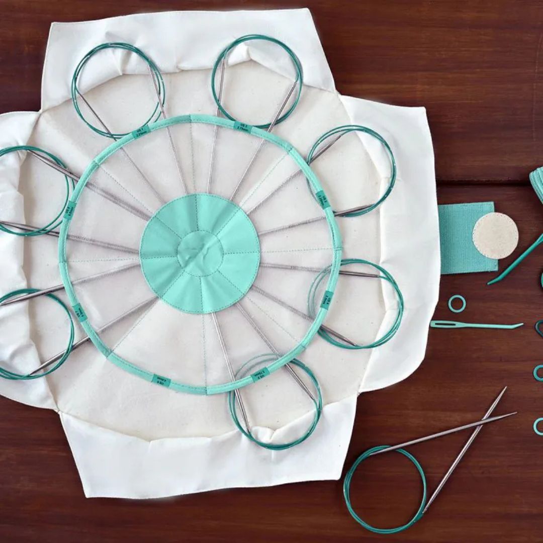 KnitPro The Mindful Collection Serenity Fixed Circular Knitting Lace Needles Set (100cm)