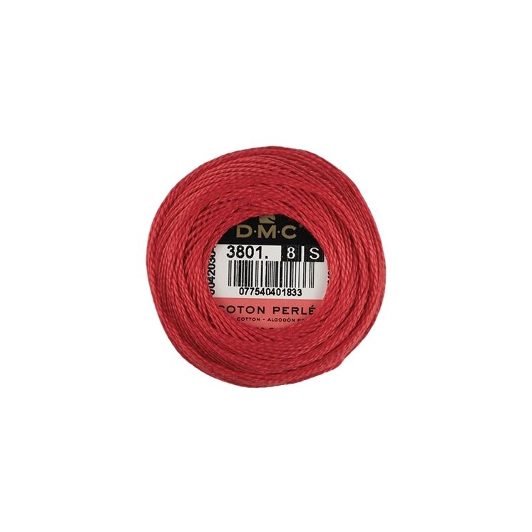 DMC Coton Perlé 8 Embroidery Thread (3801)