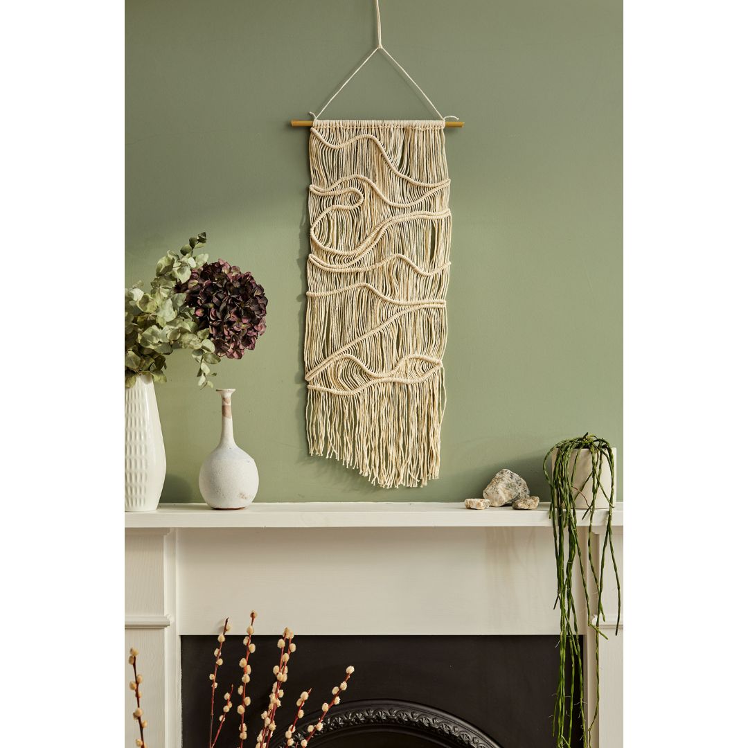 DMC Macramé Kit - Gift of Stitch (Knotted Waves)