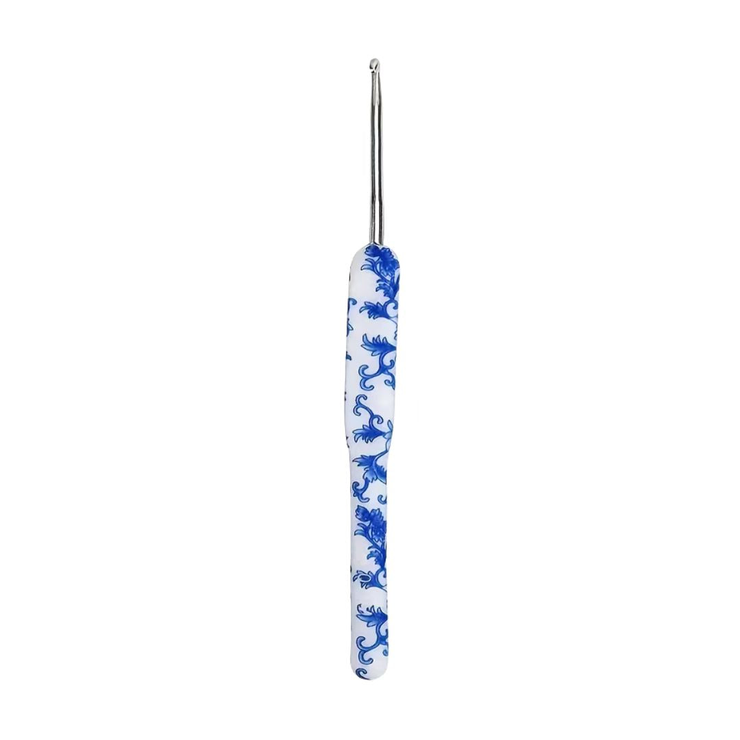 Handmayk Patterned Blue Crochet Hook (3mm)