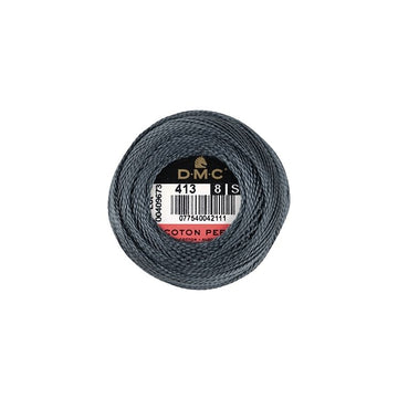 DMC Coton Perlé 8 Embroidery Thread (413)