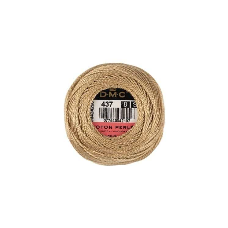 DMC Coton Perlé 8 Embroidery Thread (437)