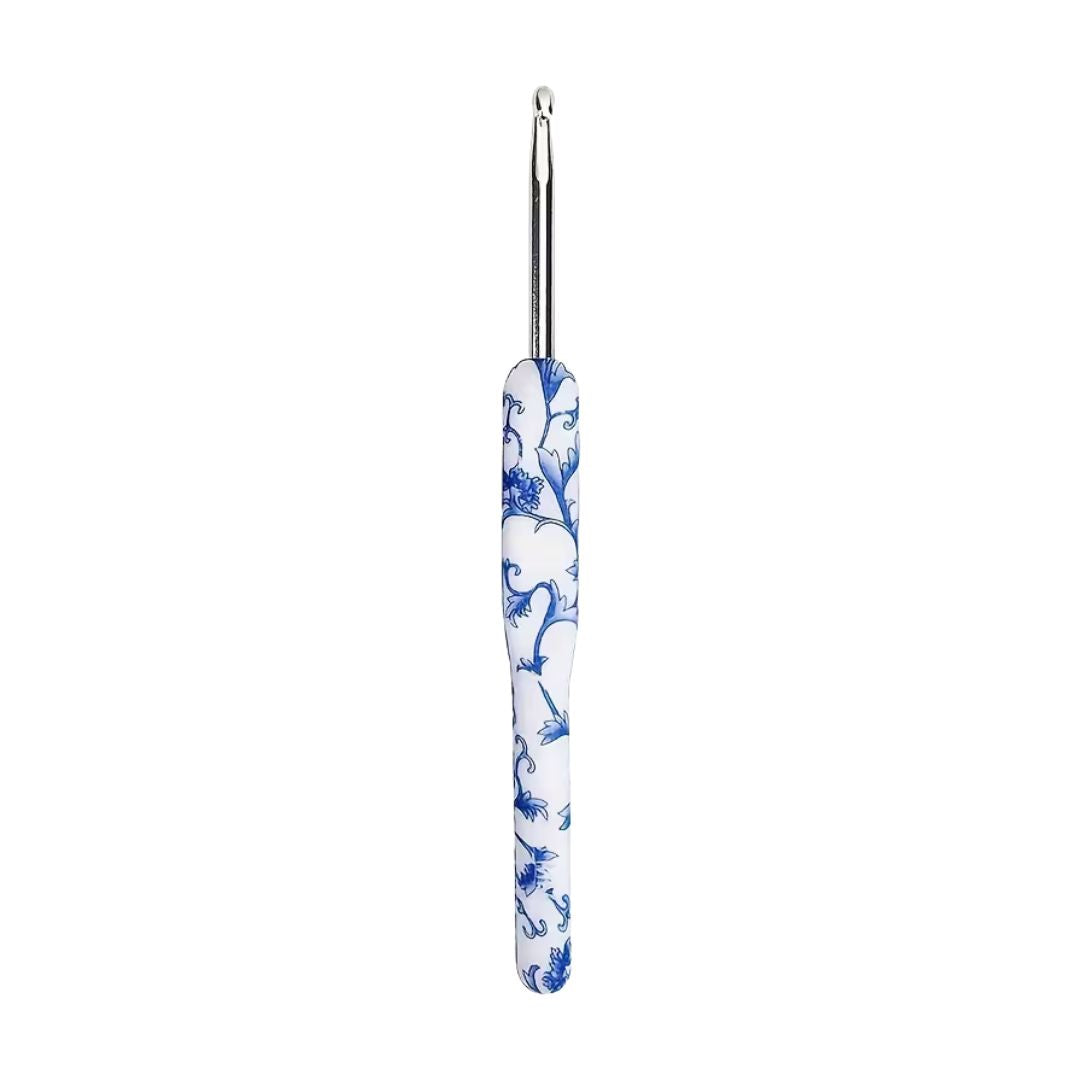 Handmayk Patterned Blue Crochet Hook (4.5mm)