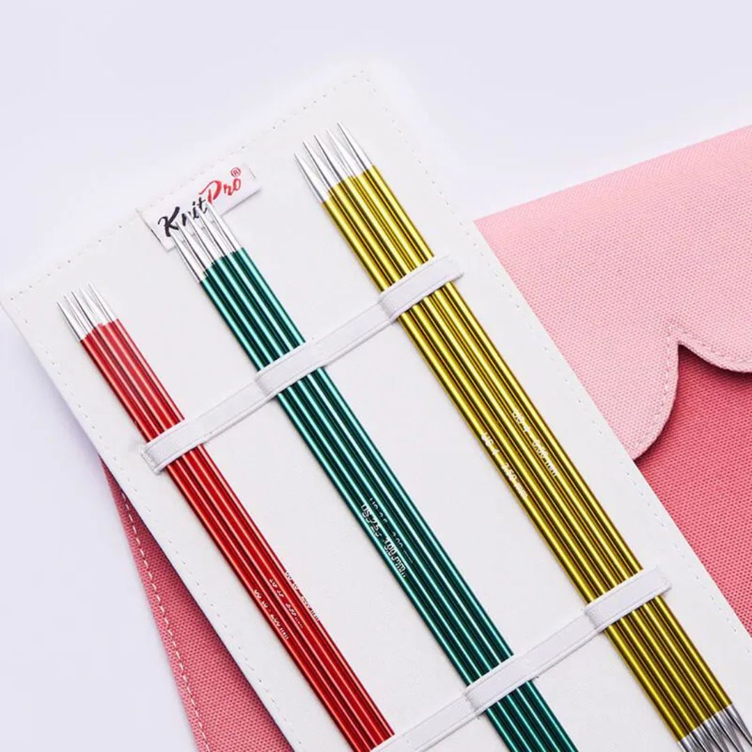 KnitPro Zing Starter Double Point Knitting Needles Set (20cm)