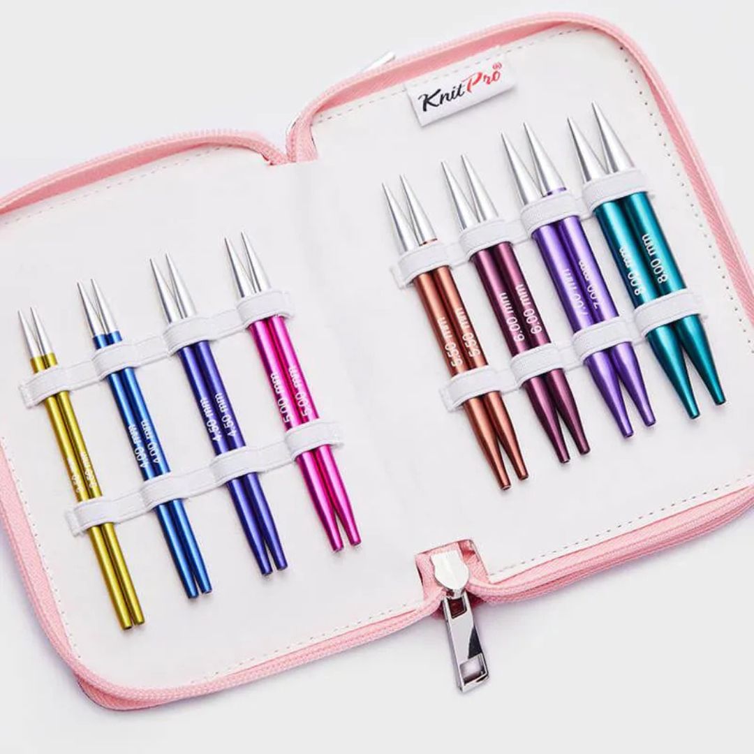 KnitPro Zing Special Deluxe Interchangeable Circular Knitting Needles Set (10cm)