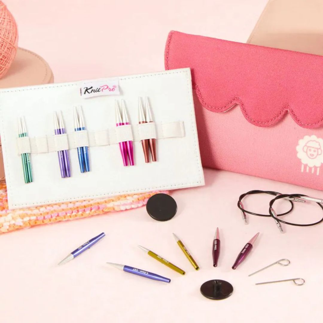 KnitPro Zing Mini Interchangeable Circular Knitting Needles Set (5cm)