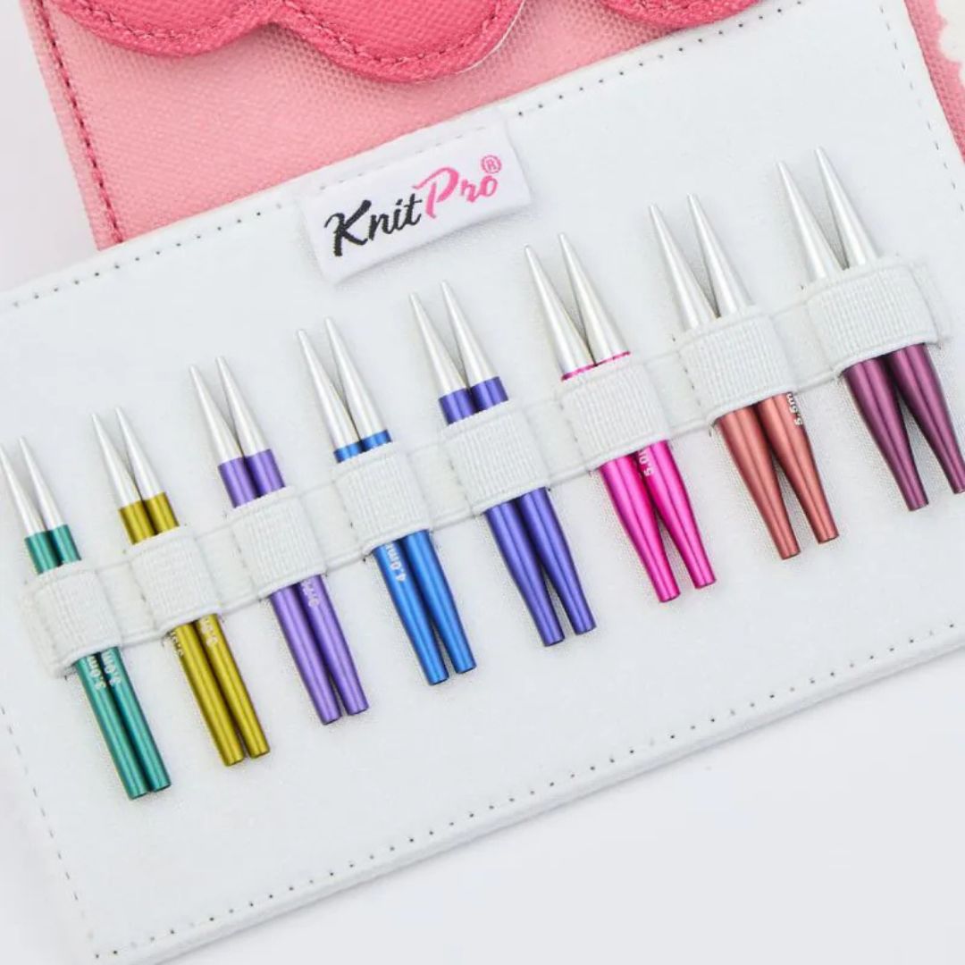 KnitPro Zing Mini Interchangeable Circular Knitting Needles Set (5cm)