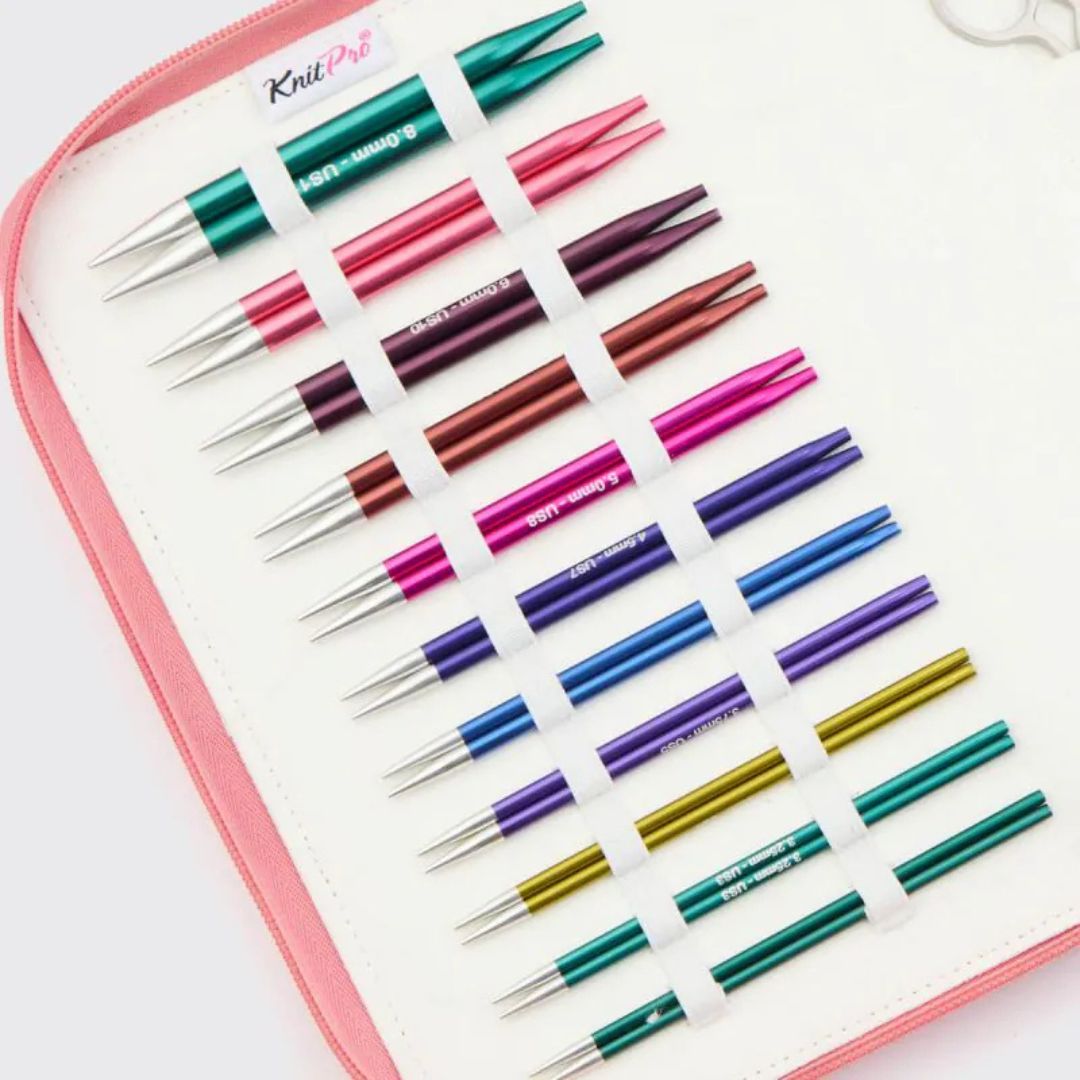 KnitPro Zing Normal Regal Interchangeable Circular Knitting Needles Set (13cm)