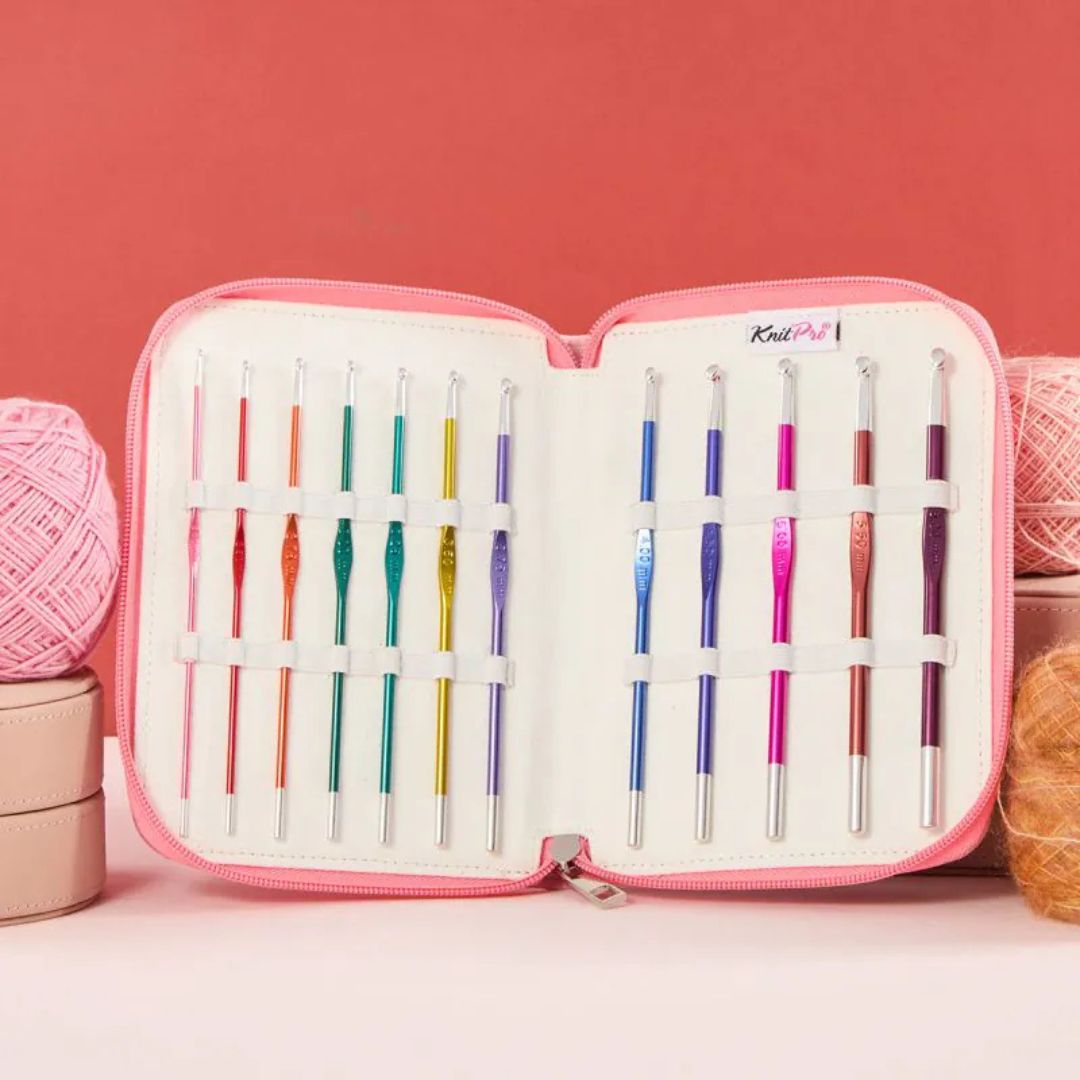 KnitPro Zing Grande Single Ended Crochet Hook Set