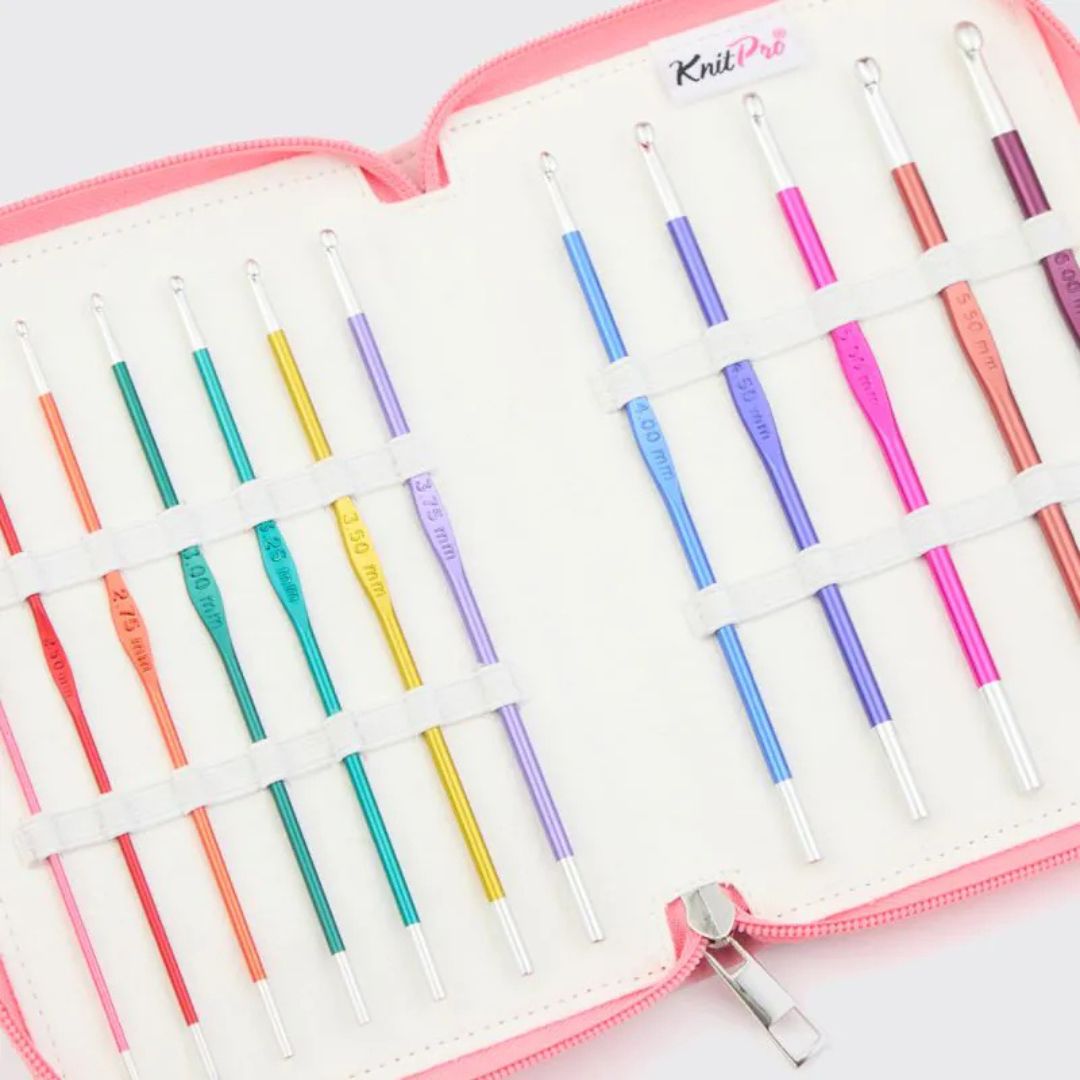 KnitPro Zing Grande Single Ended Crochet Hook Set