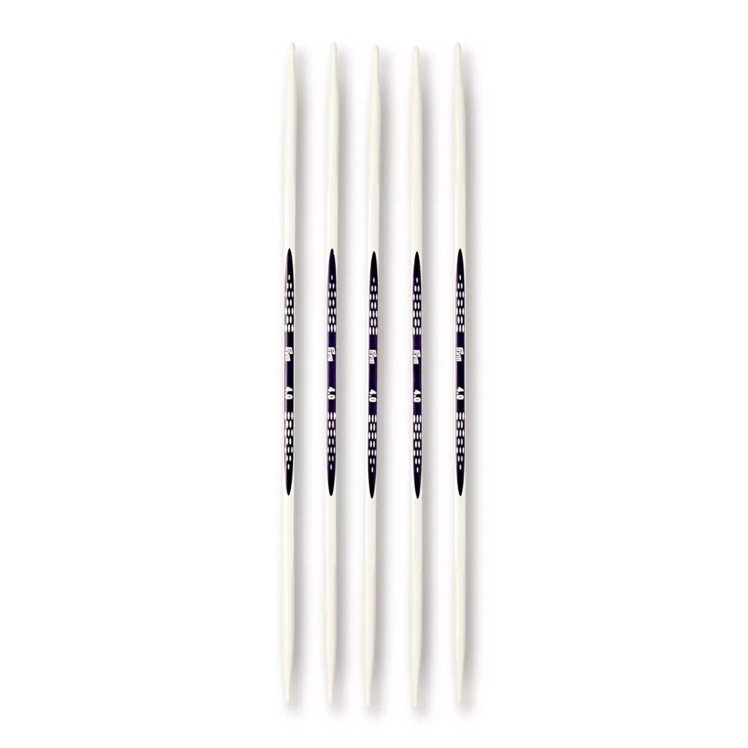 Prym Ergonomics Double Point Knitting Needles (20cm) (4mm)