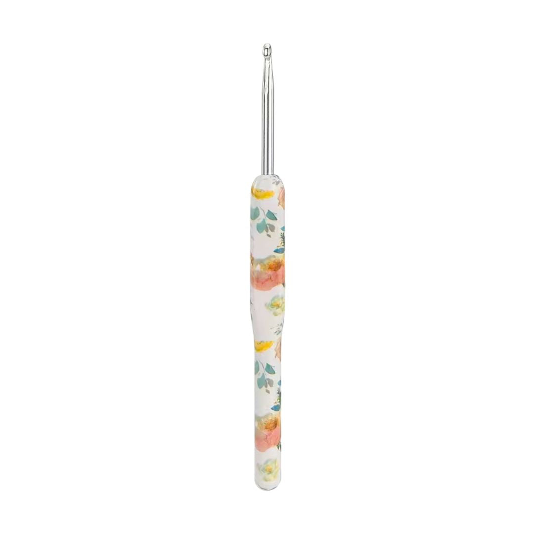 Handmayk Patterned Orange Crochet Hook (4mm)