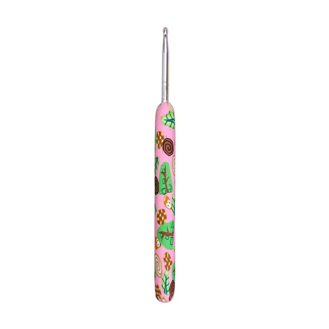 Handmayk Patterned Ceramic Crochet Hook (4mm)