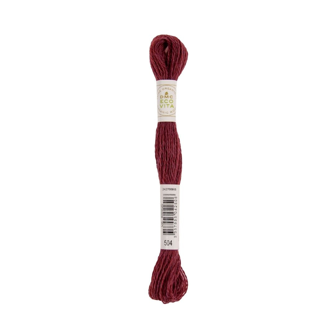 DMC Eco Vita Naturally Dyed Organic Wool Embroidery Thread (504)