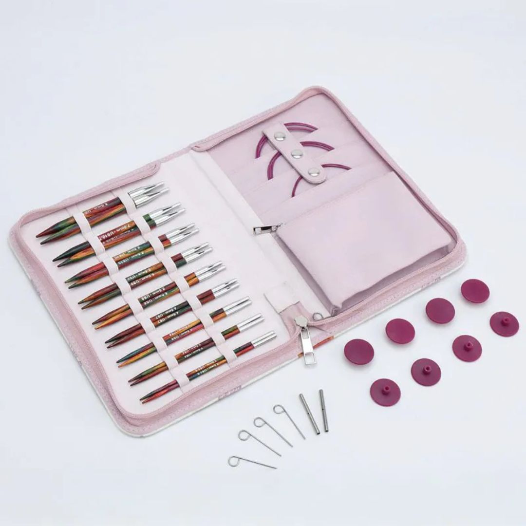 KnitPro Symfonie 2 Normal Deluxe Interchangeable Circular Knitting Needles Set (13cm)
