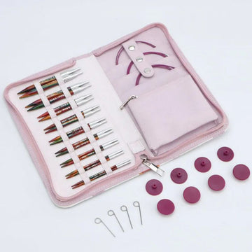 KnitPro Symfonie 2 Deluxe Special Interchangeable Circular Knitting Needles Set (10cm)