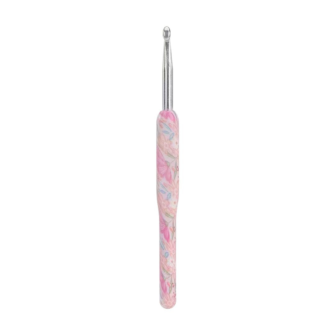 Handmayk Patterned Pink Crochet Hook (5.5mm)