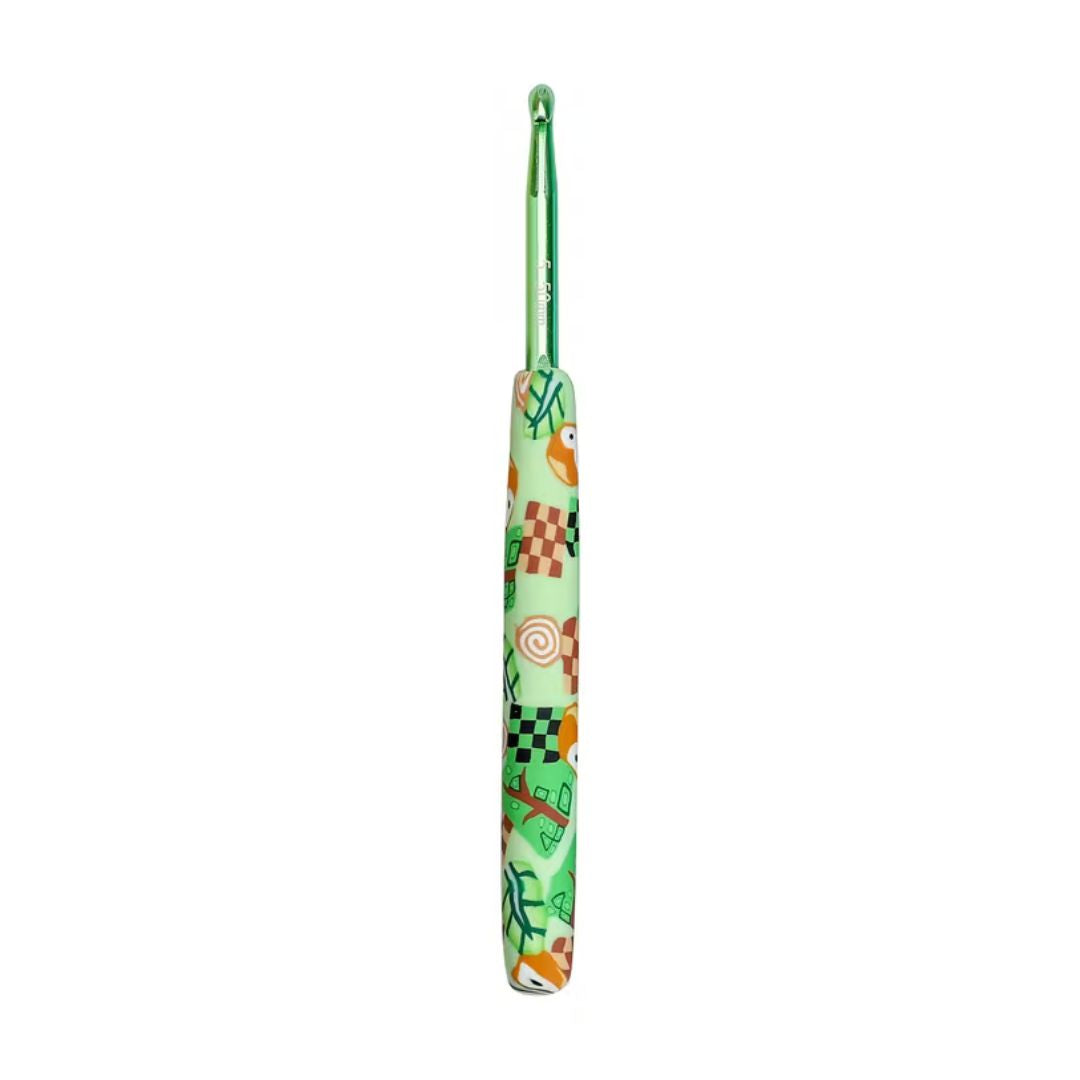 Handmayk Patterned Ceramic Crochet Hook (5.5mm)