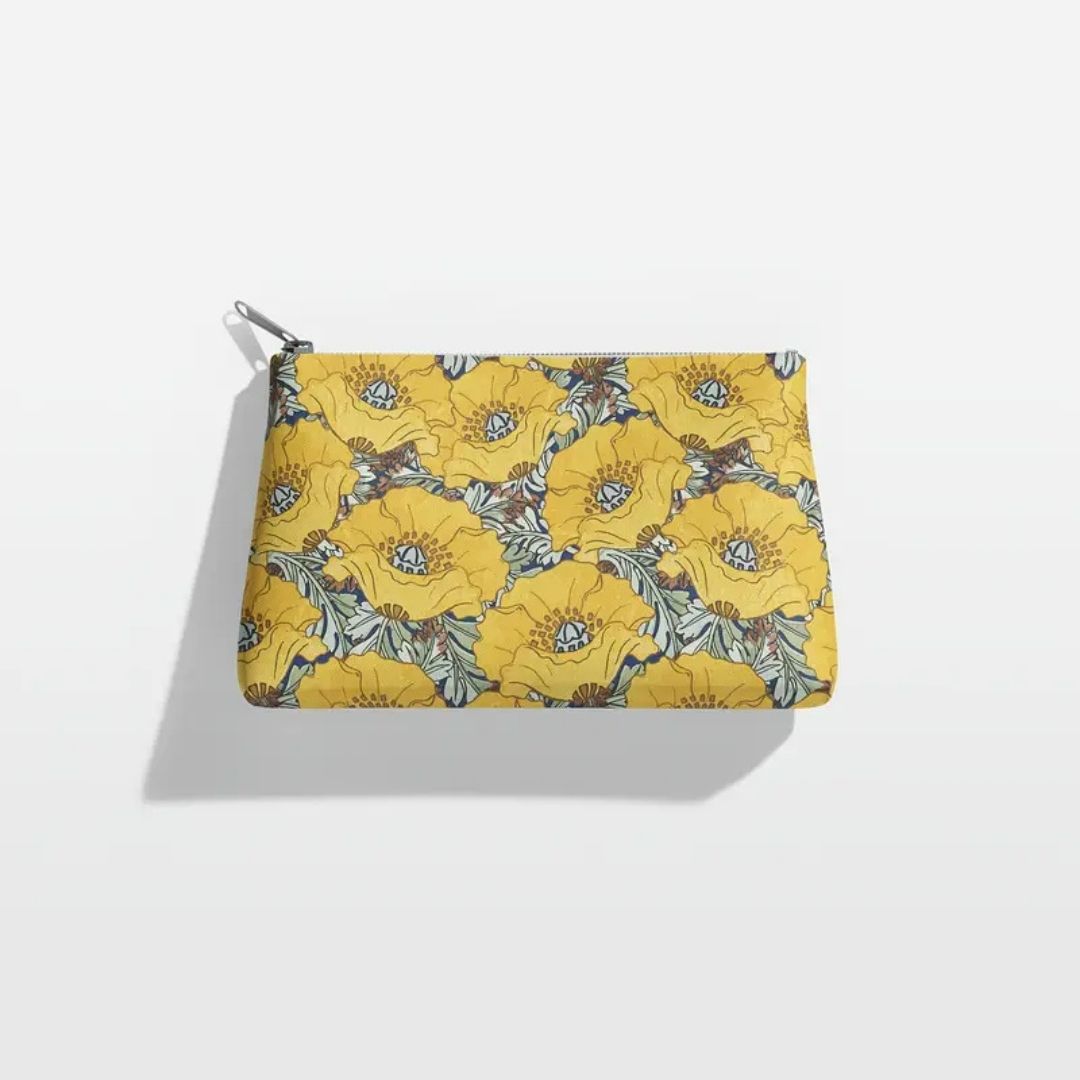 Handmayk Multi-Purpose Polyester Fabric (Pre-Cut) - Floral Collection (Blooming Yellow)