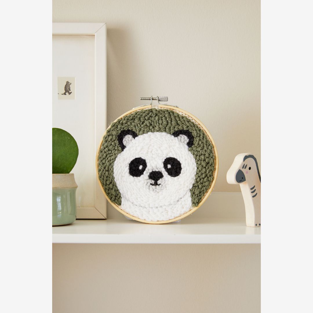 DMC Punch Needle Kit - Gift of Stitch (Patrice Panda)