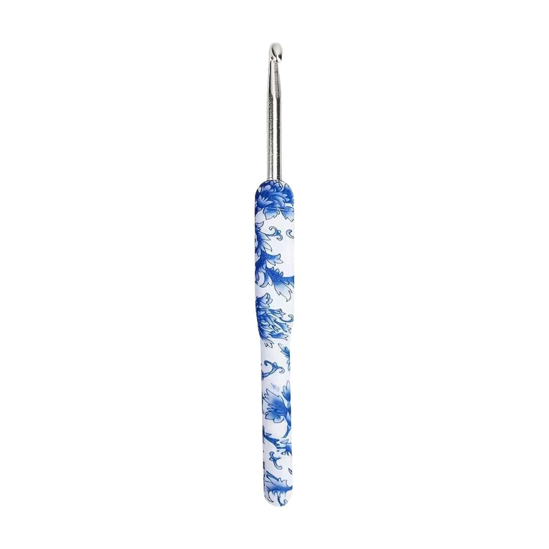Handmayk Patterned Blue Crochet Hook (5mm)