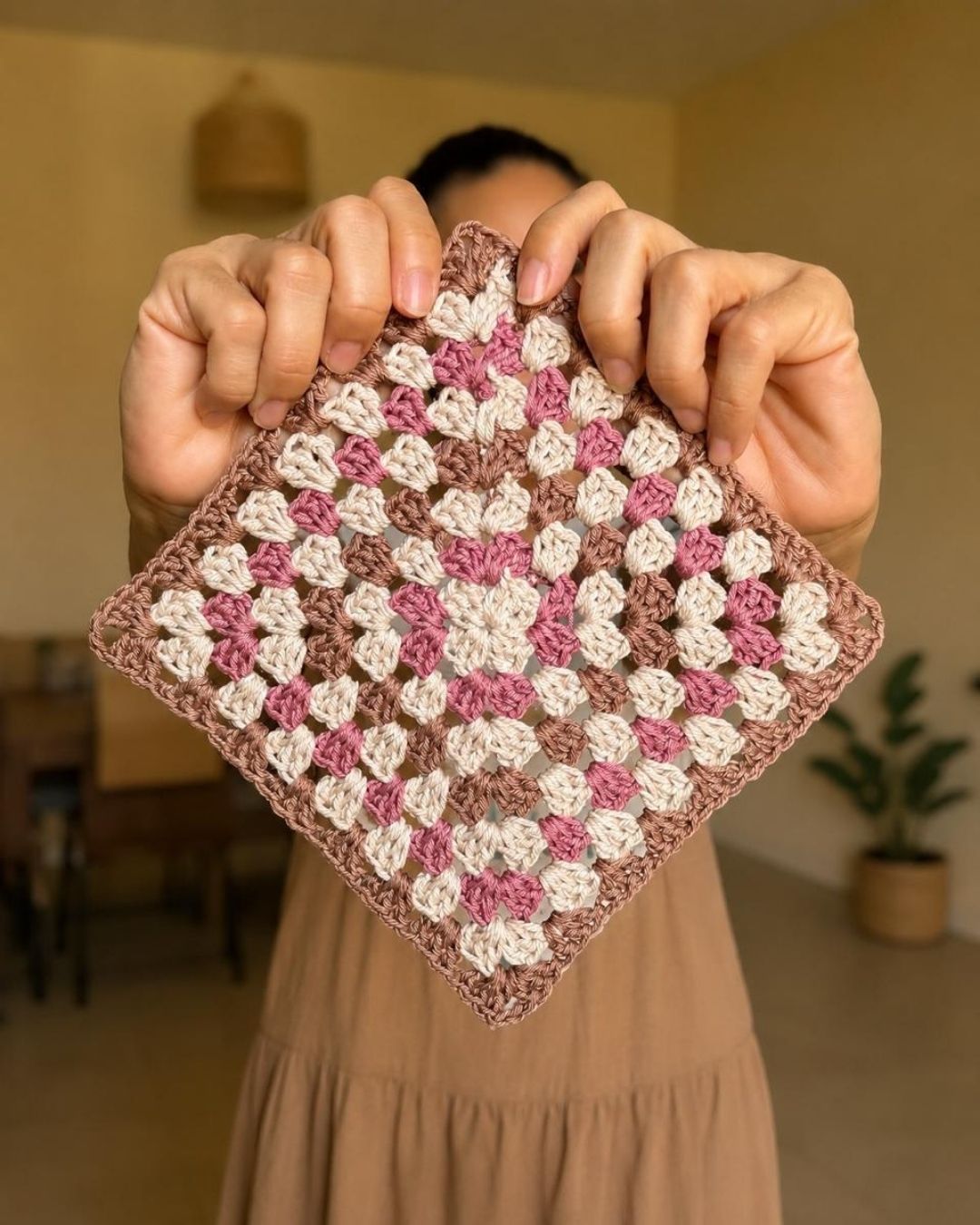Crochet a Granny Square Pouch with Crochet Artist Marília Luz