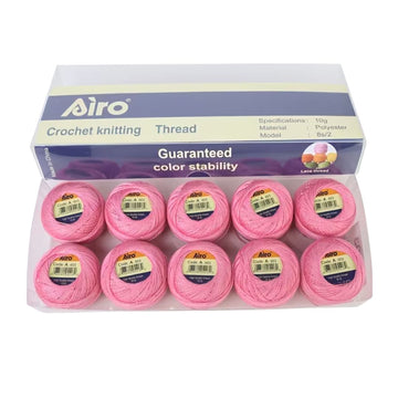 Airo Polyester Embroidery Thread Colour Pack (Pack of 10) (603)