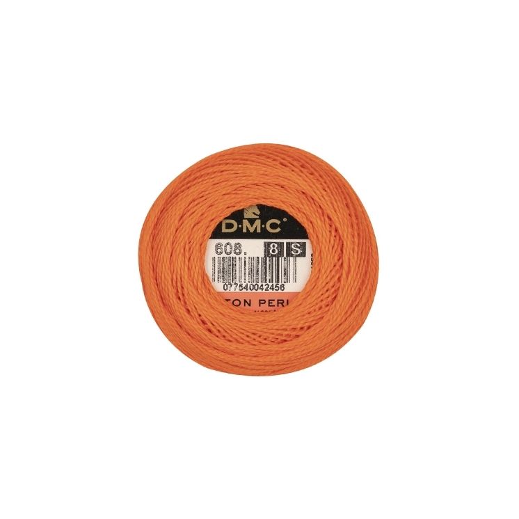 DMC Coton Perlé 8 Embroidery Thread (608)
