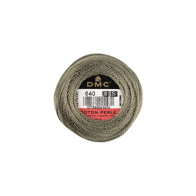 DMC Coton Perlé 8 Embroidery Thread (640)
