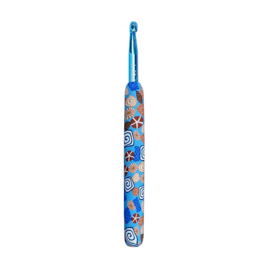 Handmayk Patterned Ceramic Crochet Hook (6.5mm)